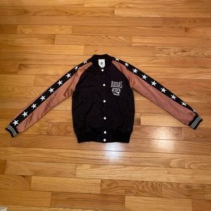 Adidas Black Snap Up Jacket
